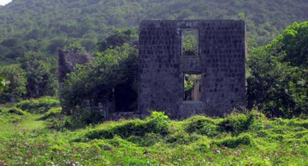 Ruins of the Eden Browne Estate.