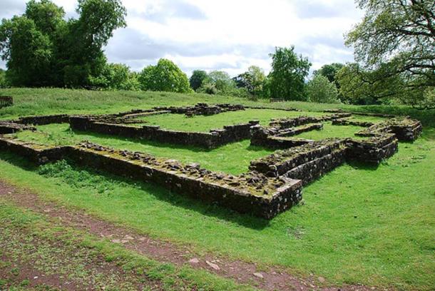 Ruins of the Temple of Nodens at Lydney Park