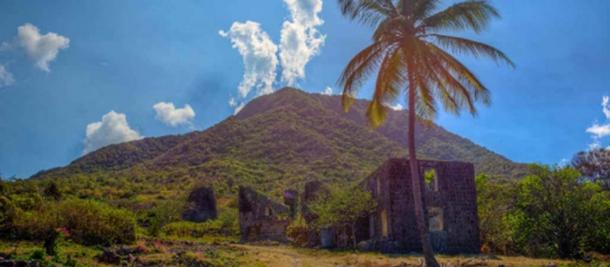 Ruins of the Eden Browne Estate. 