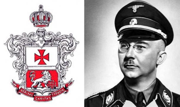 El líder nazi de las SS, Heinrich Himmler, tomó alrededor de 6,000 libras de la Orden Noruega de Francmasones como parte de su investigación sobre la caza de brujas.