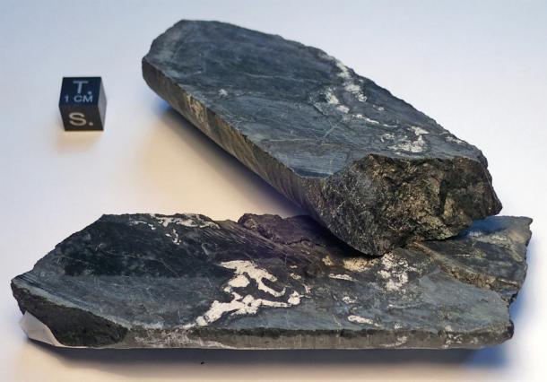 Samples of Oklo donated to Vienna's Natural History Museum. (Ludovic Ferrière/ Museo de Historia Natural)