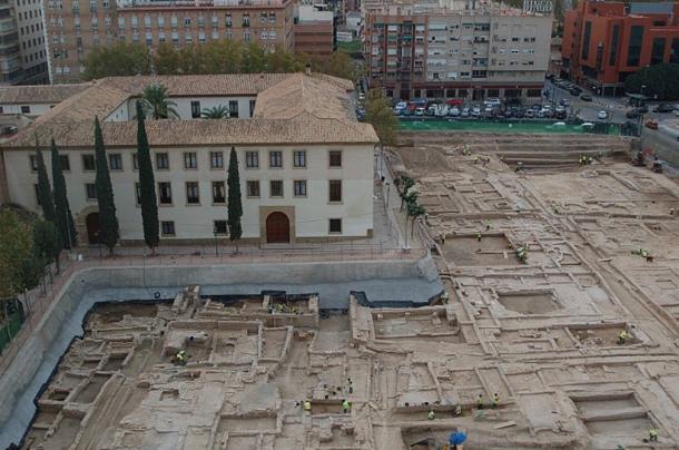 The San Esteban archaeological site, Murcia, Spain.