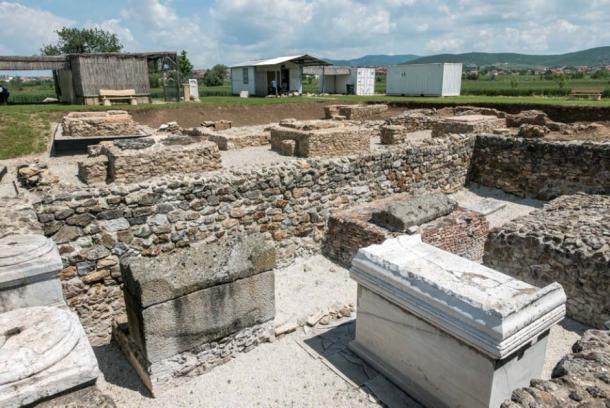 Sarcophagi found in Ulpiana. (Marco / Adobe Stock)