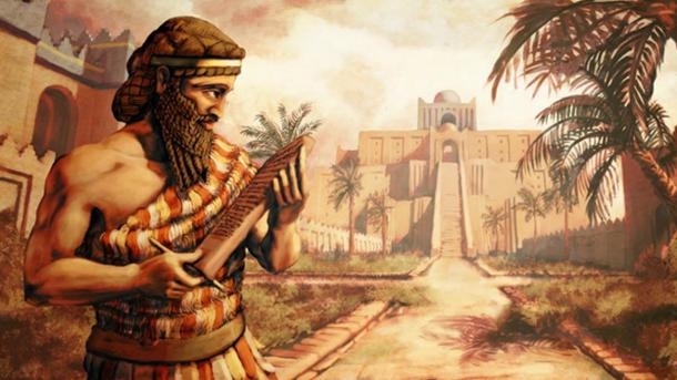 Sargon was supposed to deliver a clay tablet to the king of Uruk. (LordGood/Deviant Art)