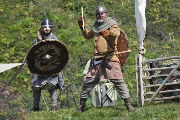 Los sajones fueron representados en la Historia como un pueblo guerrero (Garyuk31 / Dominio público)