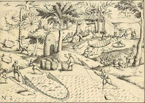 Scene depicting tradesmen in Mauritius. Taken from “The Dodo and its Kindred” (1848) (Public Domain)