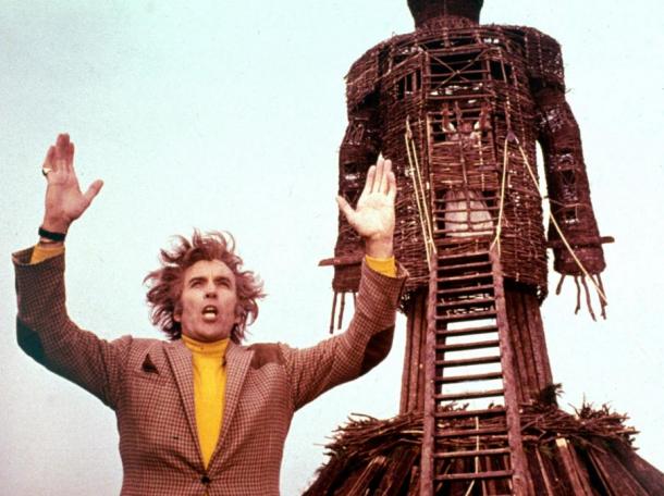 Scene from the movie ‘The Wicker Man’ (1973).