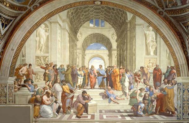 Raphael’s ‘School of Athens’.