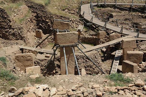 Section of the Göbekli Tepe archaeological site. (Klaus-Peter Simon/CC BY SA 3.0)