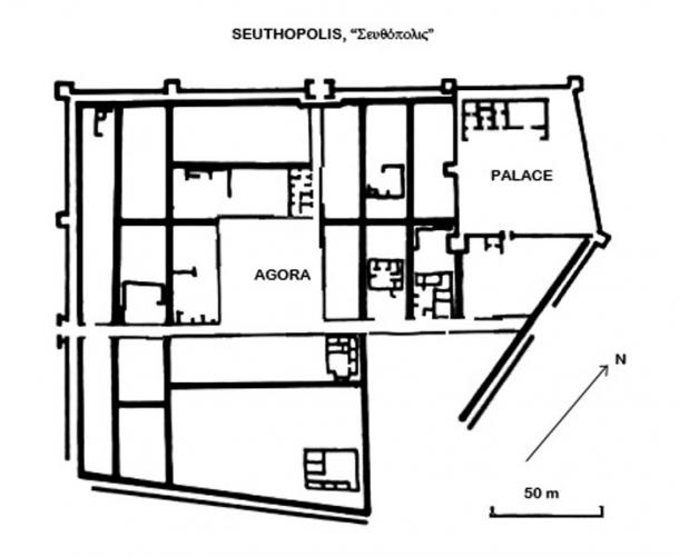 Seuthopolis city plan.