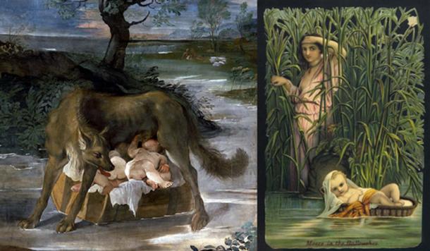 ‘Comulus & Remus, Osiris & Moses’, Are the Storytelling Similarities a Mere Coincidence? She-Wolf-Suckling-Romulus-and-Remus