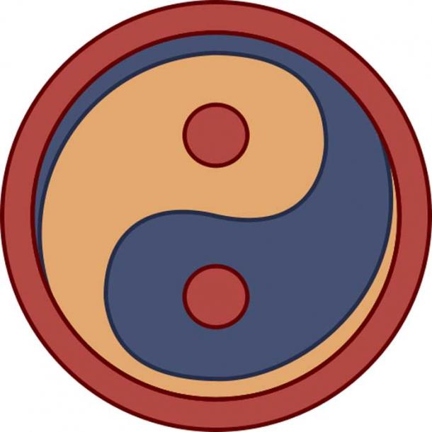 Shield pattern of the Western Roman infantry unit Armigeri Defensores Seniores (ca. AD 430)