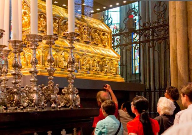 El Santuario de los Reyes Magos en la Catedral de Colonia en Alemania. (Elya / CC BY-SA 4.0)