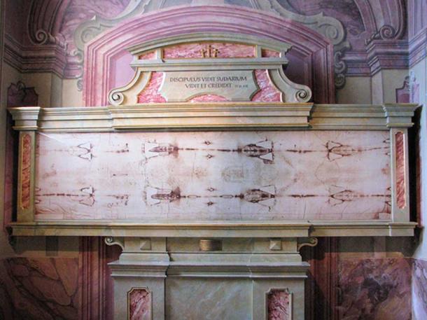 A copy of the Shroud of Turin. (CC BY 2.0)