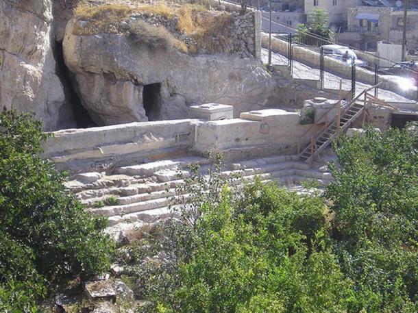 Pool of Siloam – Jerusalem, in 2005. 
