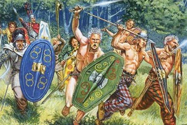 Representative image of Silures warriors. (Silurian Games)