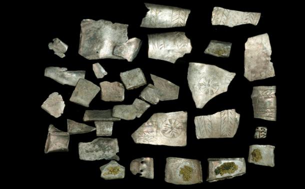 Monedas de plata de Tel Megiddo. Cuando hubo escasez, las tribus de Israel hicieron 