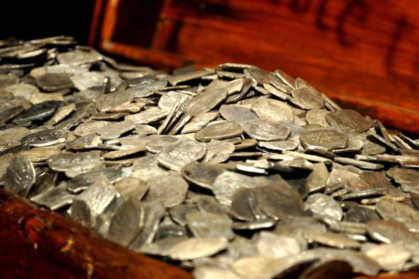 Silver recovered from the wreck of the Whydah