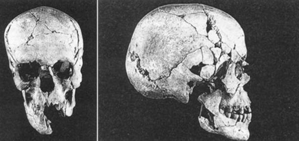 Skulls found at Qumran. Are these the remains of members of the Essenes?