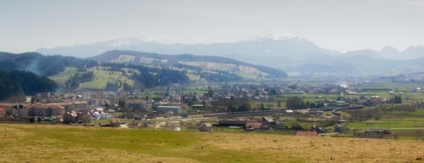 vSkyline of Buzaului Mountain.