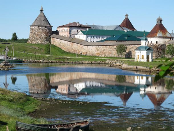 Solovetsky Monastery was established in the 15th century.