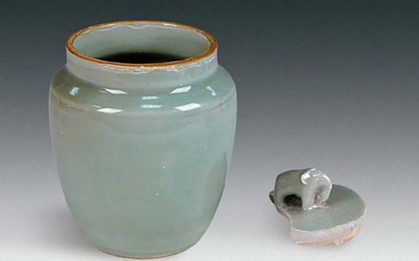 Song Dynasty was renowned for its porcelain. This jar with elephant was found in née Wu's tomb (Image: Courtesy Chinese Cultural Relics)