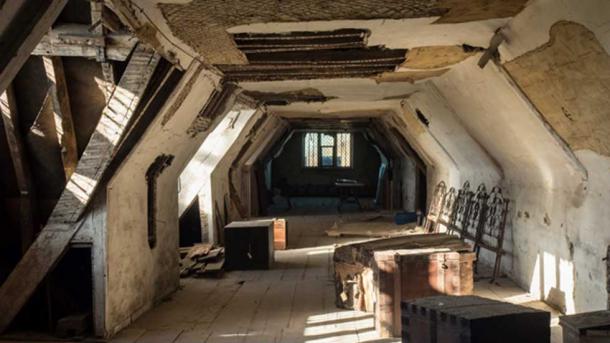 The South Barracks at Knole House, where the letters were found. 