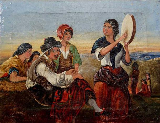 'Gitanos españoles'. Fuente: dominio público