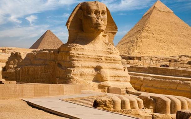 he Sphinx of Giza, Egypt. 