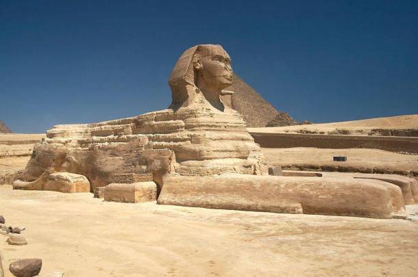 La Grande Sfinge di Giza, in Egitto