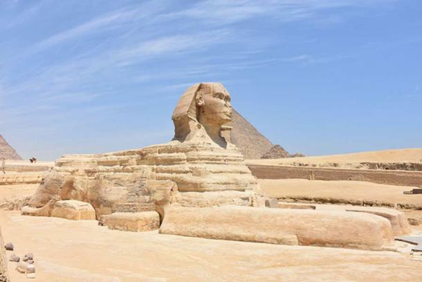 The Great Sphinx of Giza.