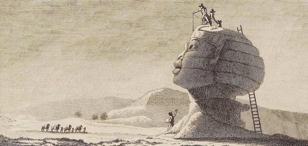 Gran Esfinge de Giza por Dominique Vivant Denon. (Dominique Vivant Denon / CC BY-SA 3.0)