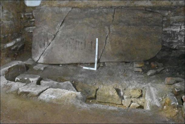 State of the place in November 2021 where the supposed remains of Bishop Teodomiro were found. (© Patxi Pérez Ramallo/Antiquity Publications Ltd)