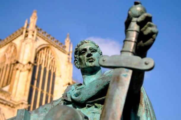 Statue of Constantine I, near York Minster, York, England. (Son of Groucho / CC BY 2.0)