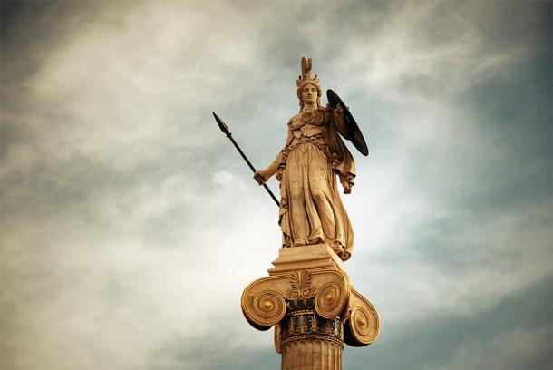 A statue of the goddess Athena in Athens, Greece. (rabbit75_fot / Adobe stock)
