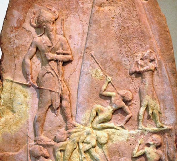Stele of the Akkadian king Naram-Sin, ruler of the Akkadian Empire. (Fui in terra aliena / Public Domain)