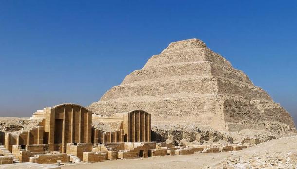 The Step Pyramid of Djoser at Saqqara in Egypt. (Eleseus / Adobe Stock)