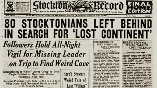 Stockton Record News – Public domain newpaper article, 1934.