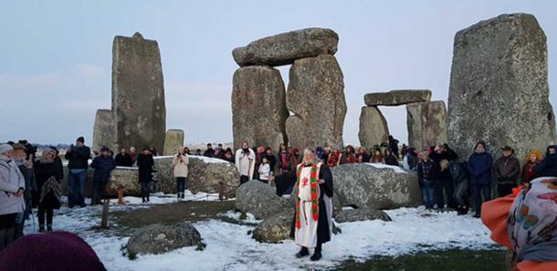 Stonehenge Spring Equinox Celebrations 2018. (CC BY 2.0)
