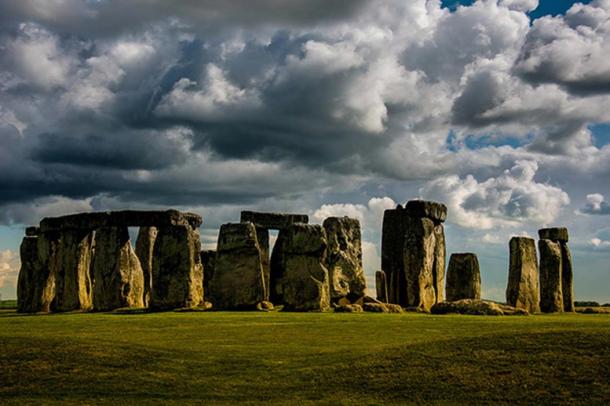 Stonehenge, in Wiltshire, England. 