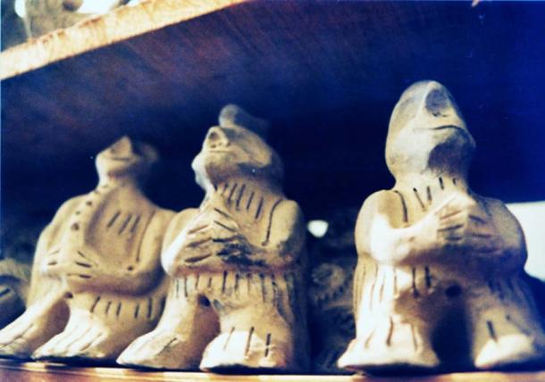 Strange humanoids. 