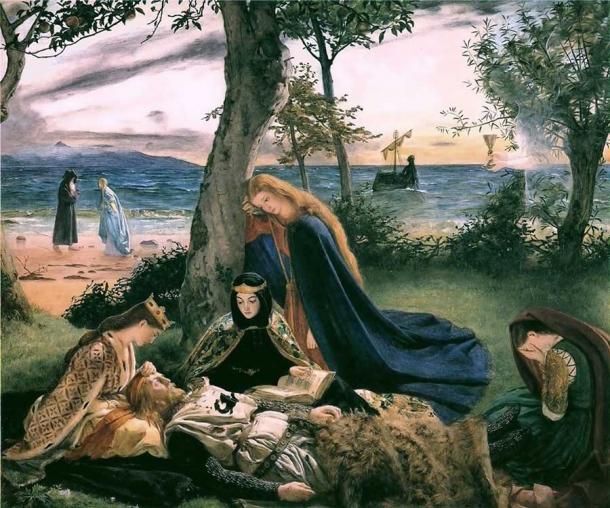 Study claims that the burials of as many as 65 post-Roman Celtic kings have been found in England and Wales. The death of King Arthur by James Archer. (Public domain)