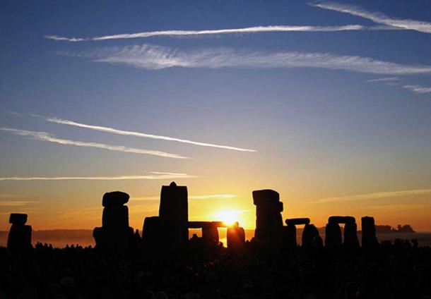 Summer Solstice Sunrise over Stonehenge 