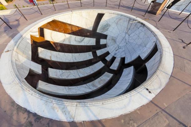 Sundial at Jantar Mantar observatory. (travelview / Adobe Stock)