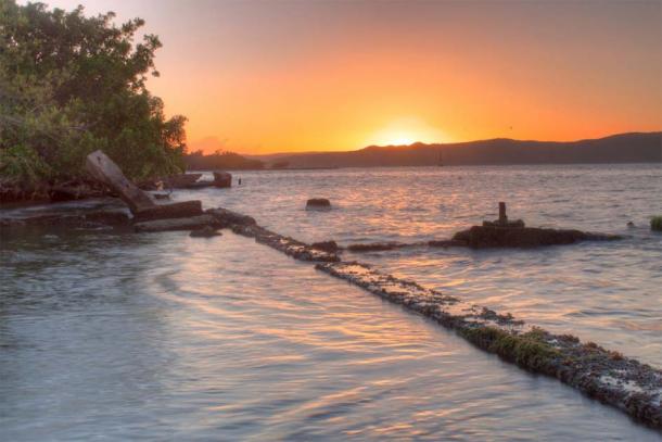 Jamaika'daki Port Royal'de gün batımı. (kreygscott / Adobe Stock)