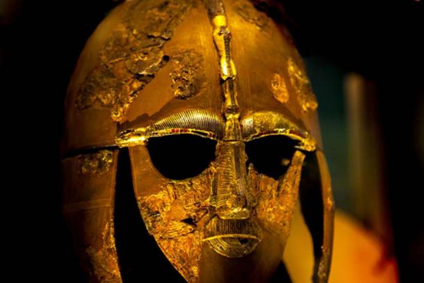 Sutton Hoo helmet.