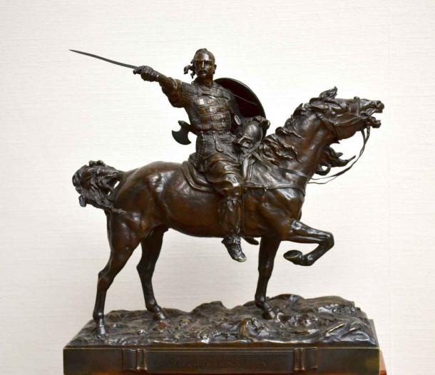 Sviatoslav the Brave in 970 AD, en route to Constantinople. (Yevgeny Lansere / Public domain)