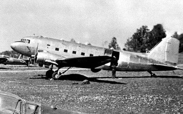 A Swedish spy / reconnaissance plane. Photo taken in 1951.