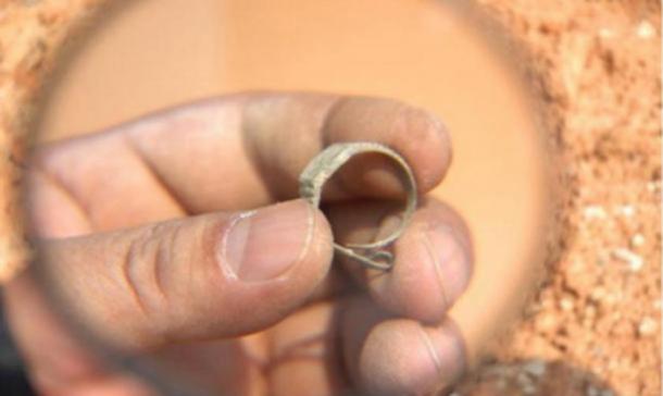 The Swiss ring watch was discovered in a 400-year-old sealed tomb in China.
