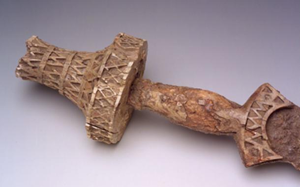 Empuñadura de espada de la cultura Hallstatt de Iberia, siglo VII. (Carmen Löw / CC BY-SA 3.0)
